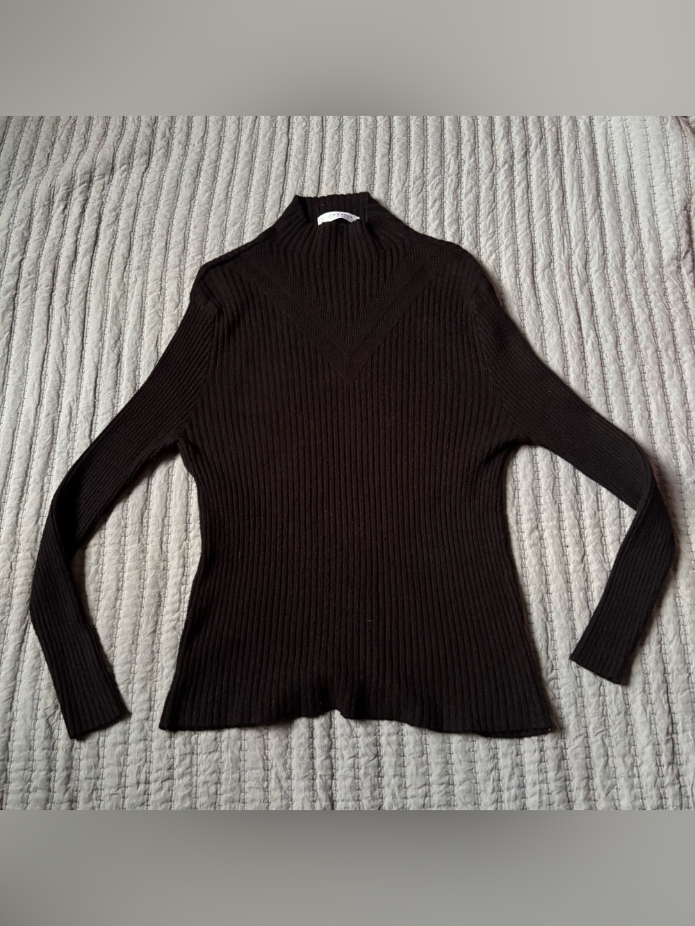 Black turtleneck